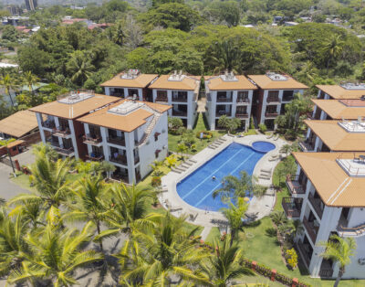 Garden and pool view second floor, Bahia Azul 10B